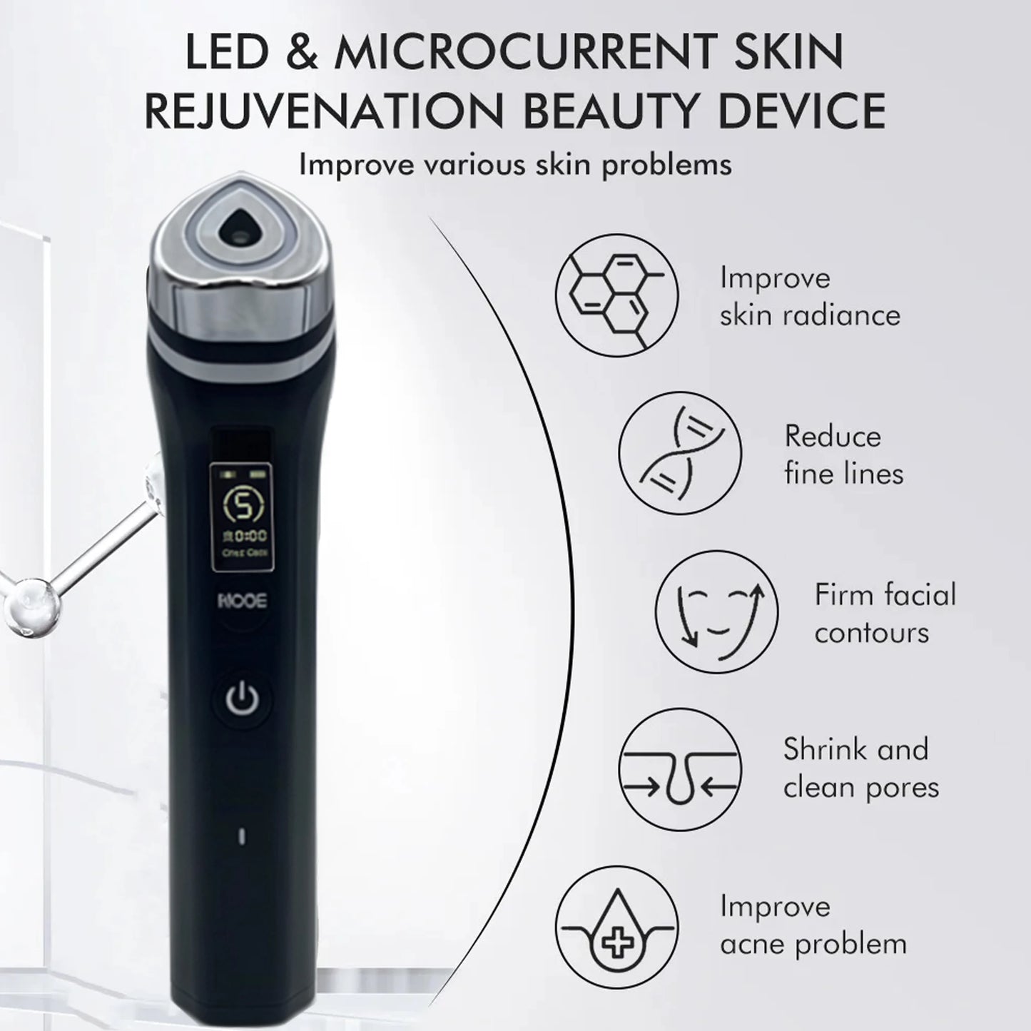 5-in-1 RF Facial Anti-Aging Device